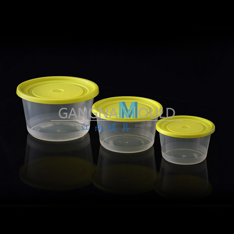 JN-406 Thin-walled food container injection mold