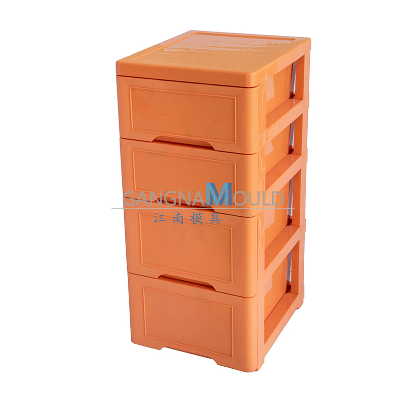 JN-003 Injection molded storage cabinet drawer mold
