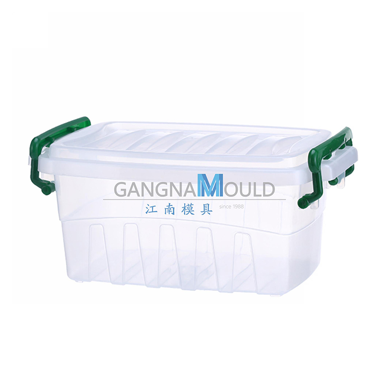JN-445 Transparent plastic storage box injection mold