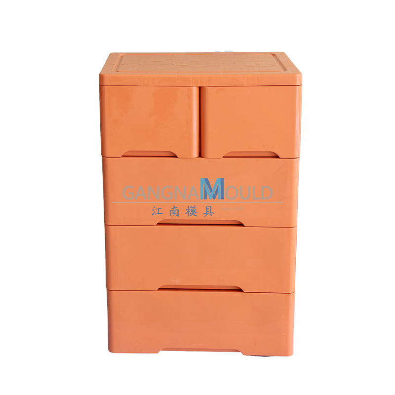 JN-001 Injection molded storage cabinet drawer mold