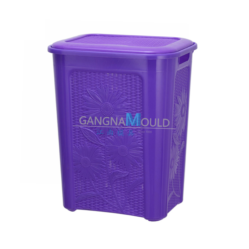 JN-375 Bathroom storage plastic laundry basket mold