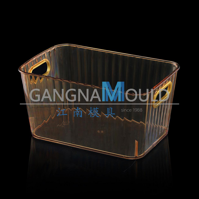 JN-303 Transparent plastic desktop basket storage box mold