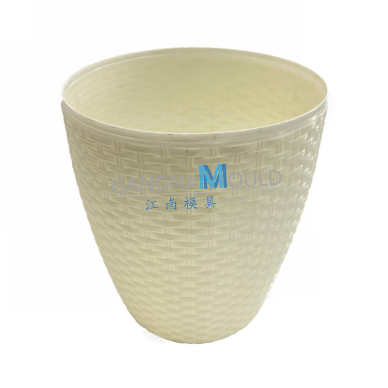 JN-250 Simple PP Plastic Trash Can Mold