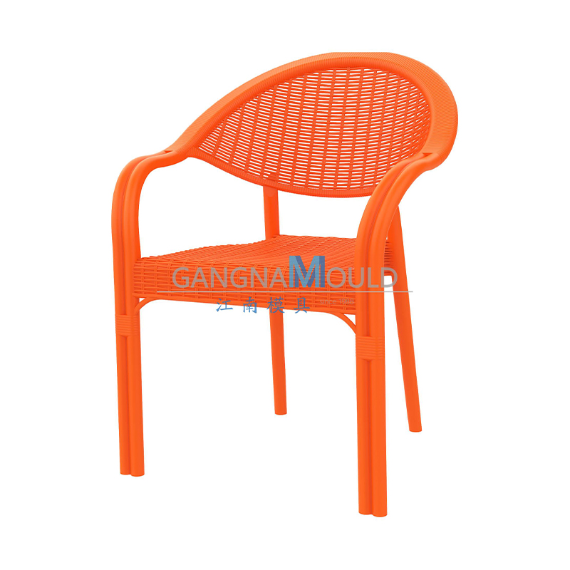 JN-157 Garden Plastic Wicker Chair Injection Mold