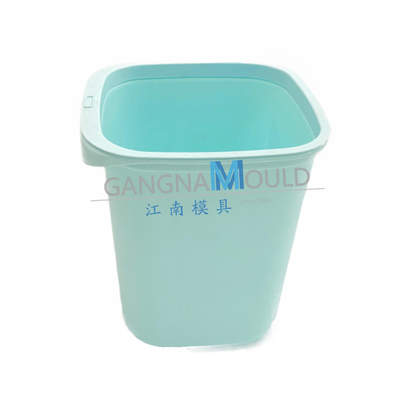 JN-234 Rectangular plastic trash can injection mold