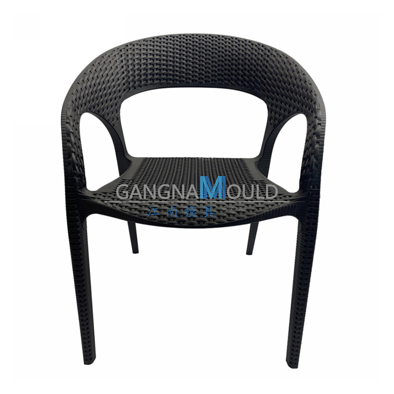 JN-146 Garden Plastic Wicker Chair Injection Mold