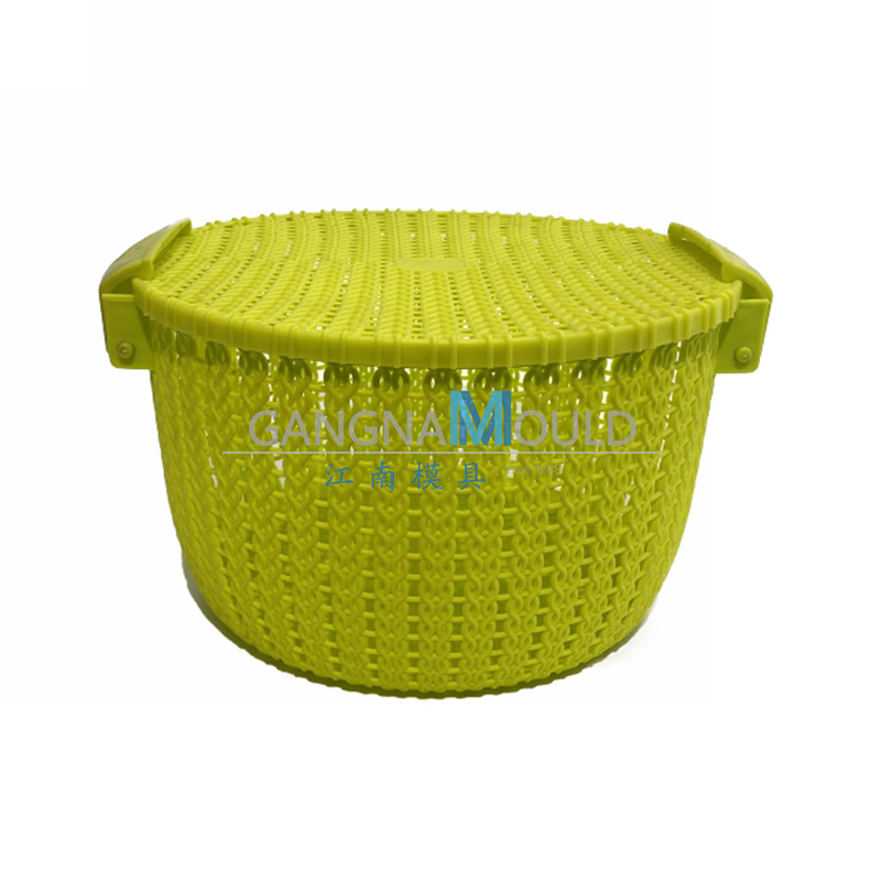 JN-357 Portable multi-function storage basket injection mold