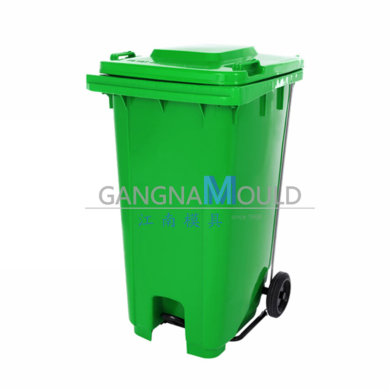 JN-210 Outdoor wheel recycling trash can mold
