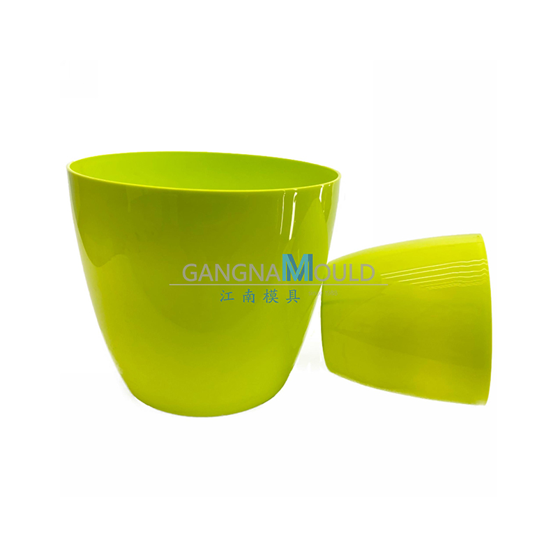 JN-241 Simple PP plastic trash can mold