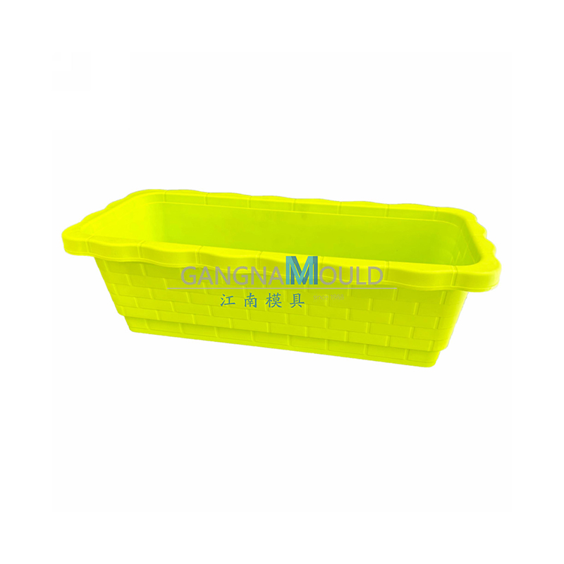 JN-088 Rectangular plastic flower pot mold