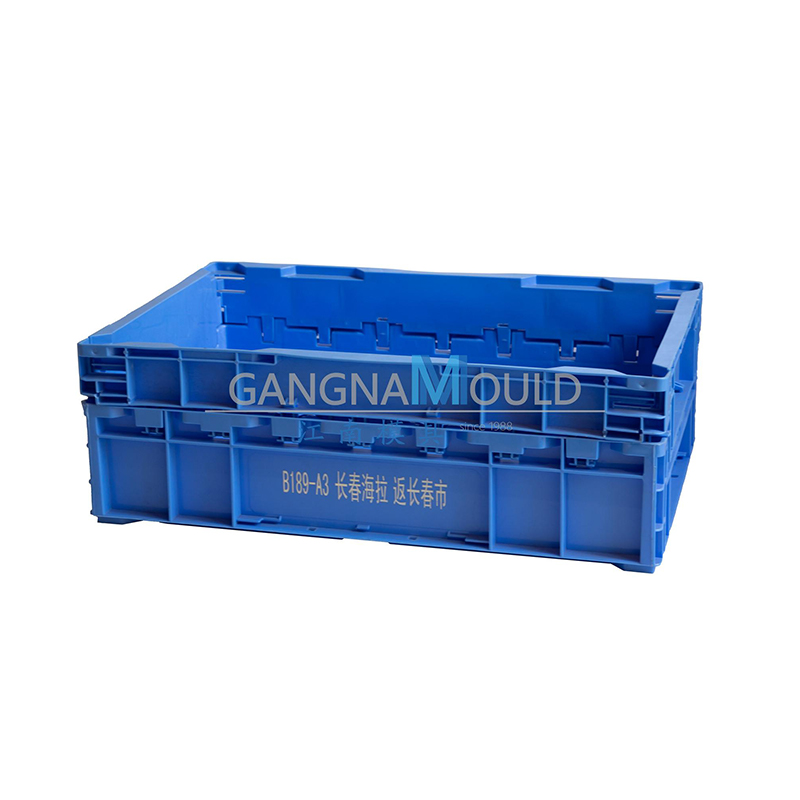 JN-041 Stackable plastic turnover box mold