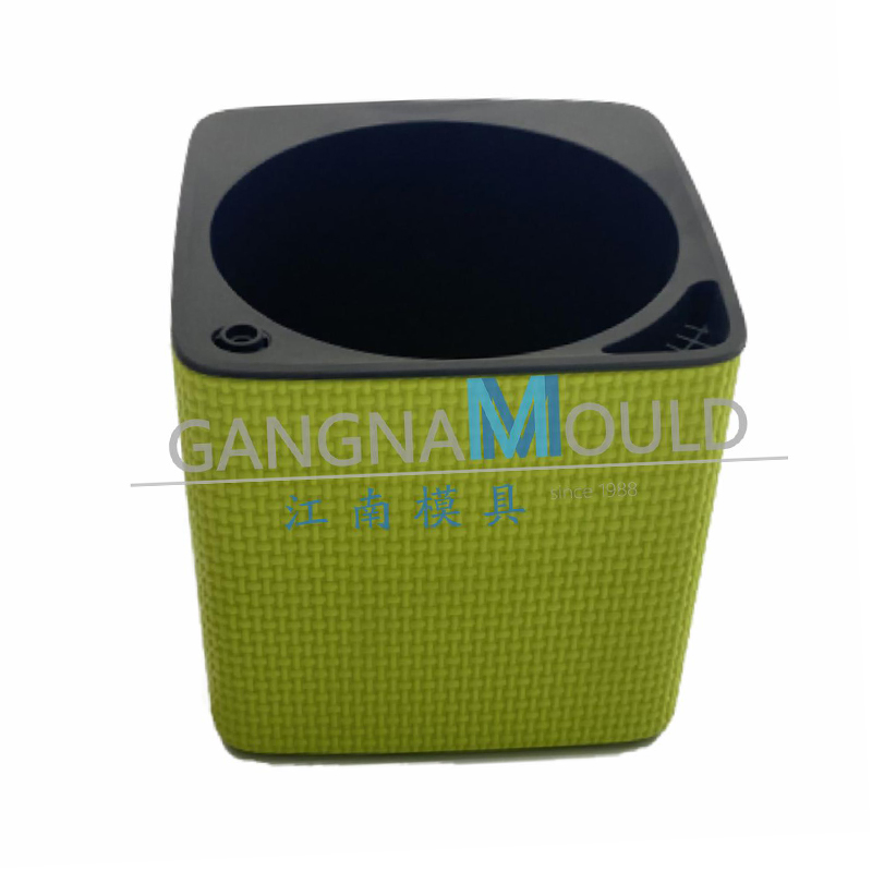 JN-236 Rectangular plastic trash can injection mold