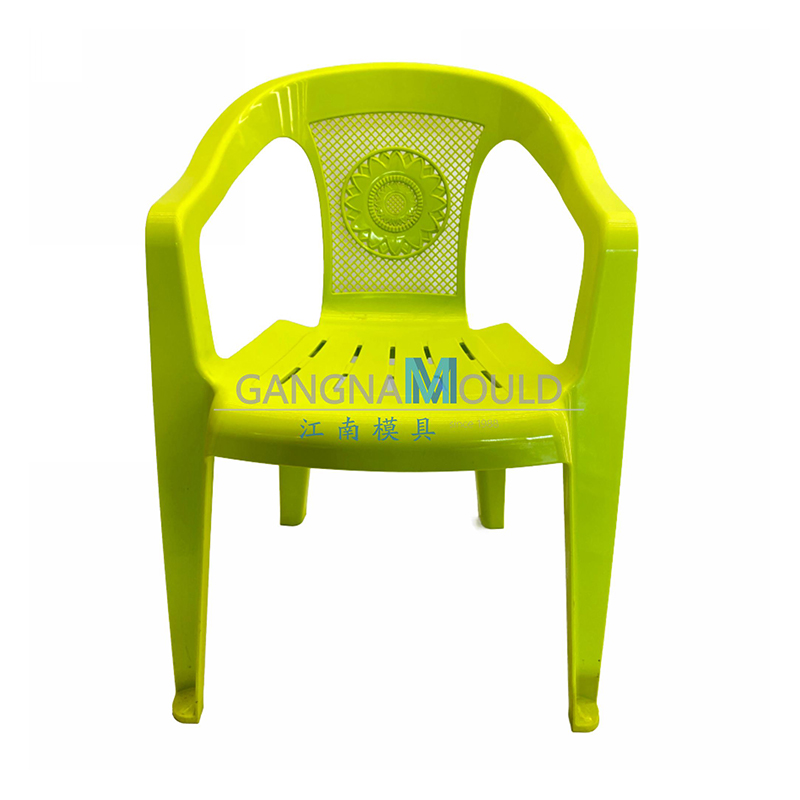 JN-151 Garden Plastic Wicker Chair Injection Mold
