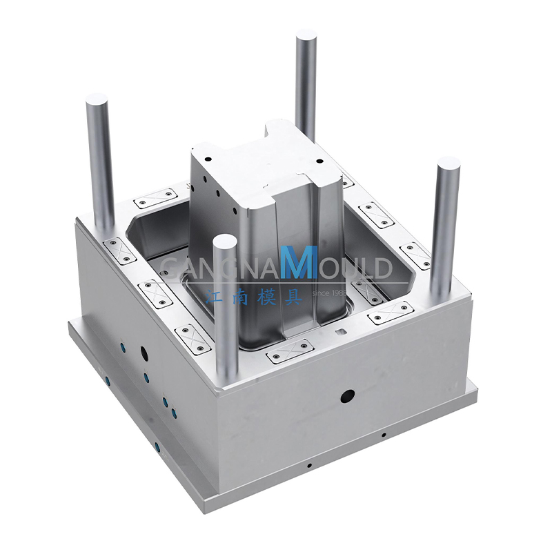 JN-256 Injection molding household pedal trash can mold