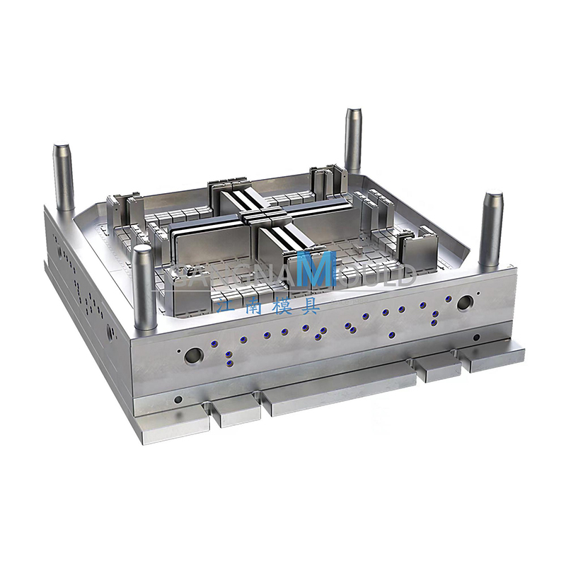 JN-074 Heavy duty injection molding single-sided pallet mold