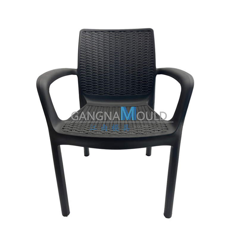 JN-145 Garden Plastic Wicker Chair Injection Mold