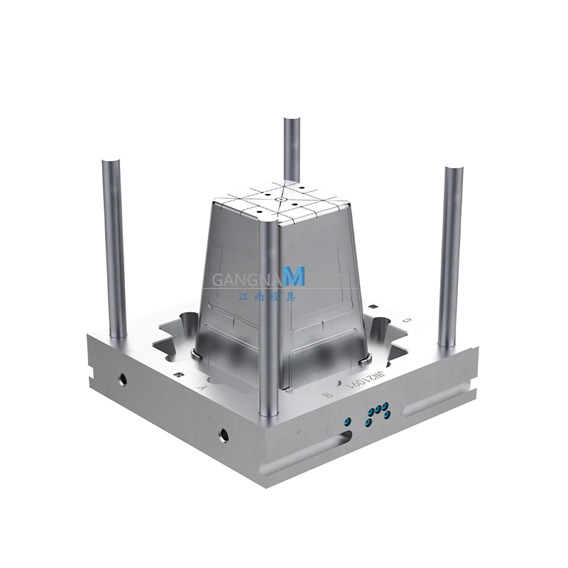 JN-111 household square plastic stool injection mold