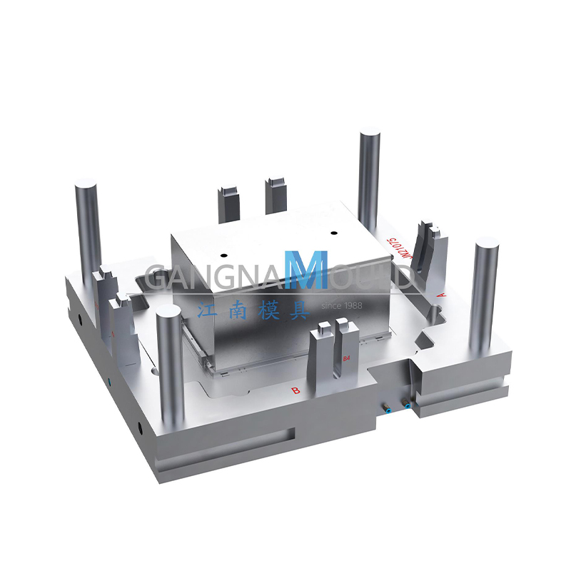 JN-055 Plastic turnover box injection mold