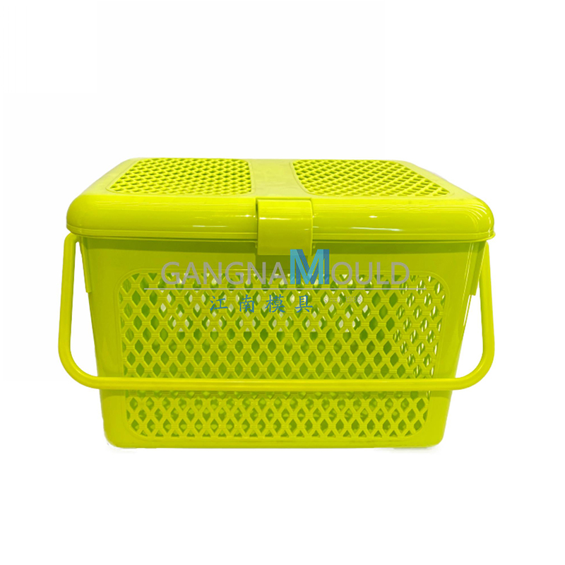JN-358 Portable multi-function storage basket injection mold