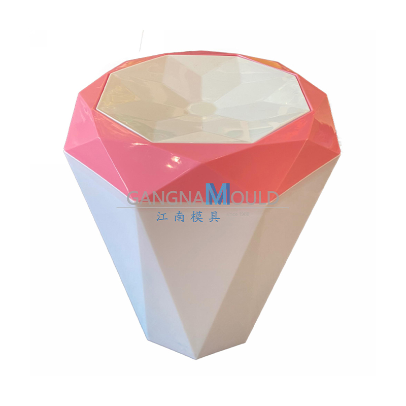 JN-246 Simple PP plastic trash can mold