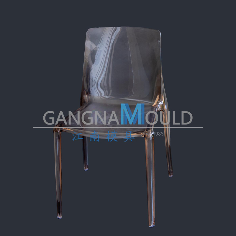 JN-116 Plastic injection molding wedding transparent PC crystal chair mold