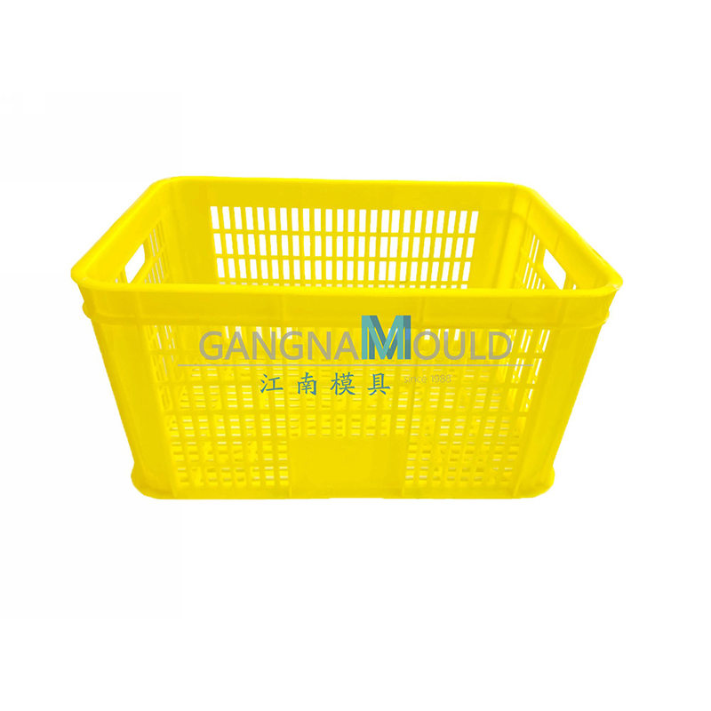 JN-044 Plastic turnover box storage box injection mold