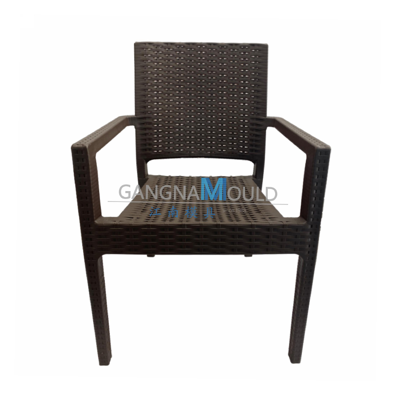 JN-142 Garden Plastic Wicker Chair Injection Mold
