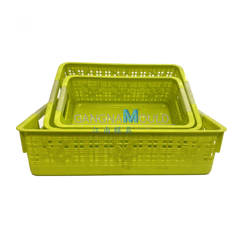 JN-327 Imitation rattan weaving household storage basket mold