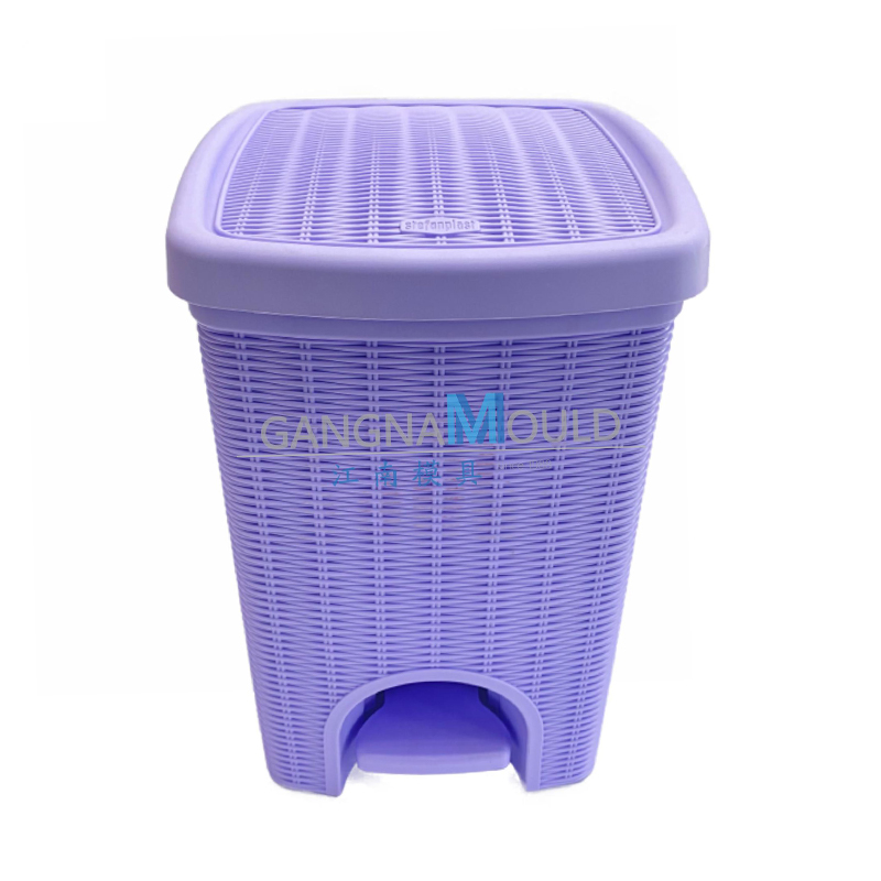 JN-222 Injection molding trash can with pedal