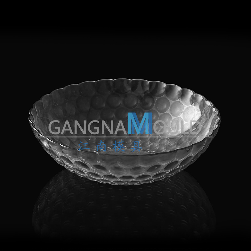 JN-301 Transparent Textured Fruit Tray Injection Mold