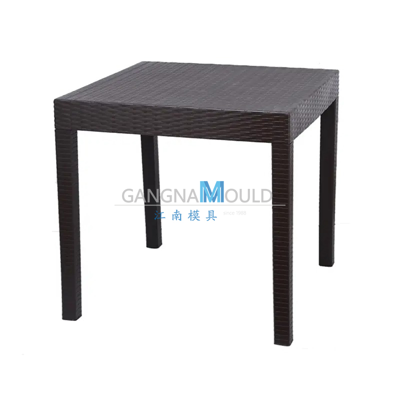 JN-198 Household rattan table plastic mold