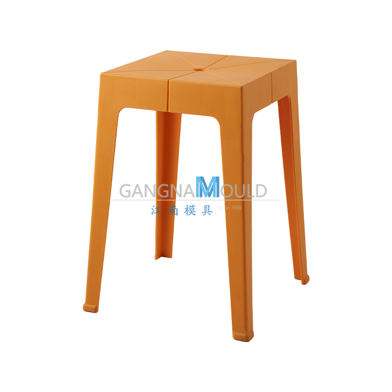 JN-606 Colorful lightweight plastic stacking stool mold