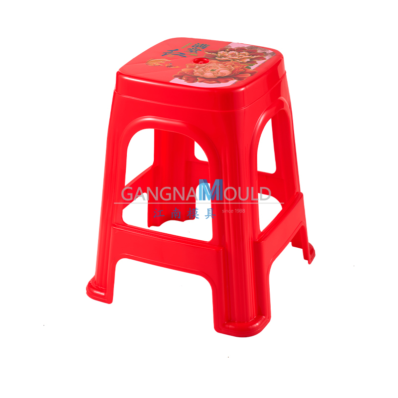 JN-592 Modern Portable Stackable Plastic Stool Mold