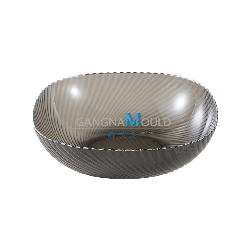 JN-548 Transparent textured fruit tray injection mold