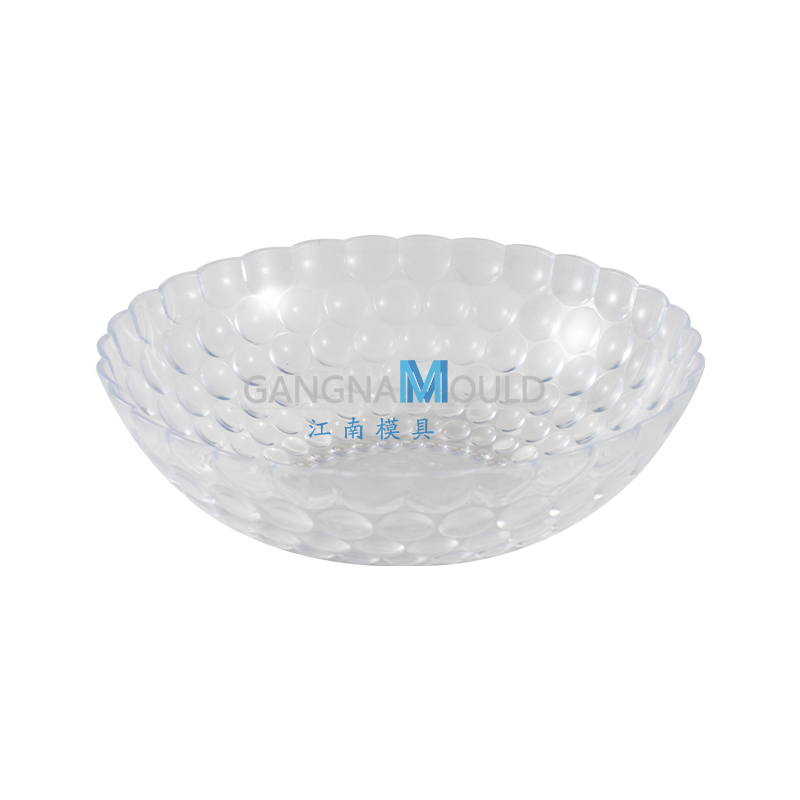 JN-553 Transparent textured fruit tray injection mold