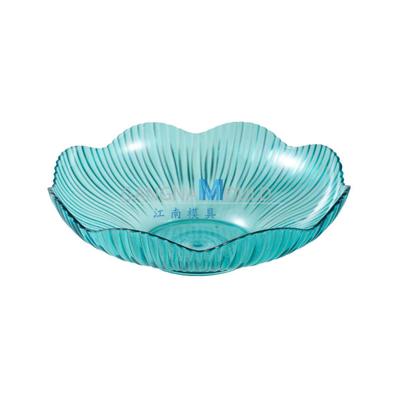 JN-556 Transparent textured fruit tray injection mold