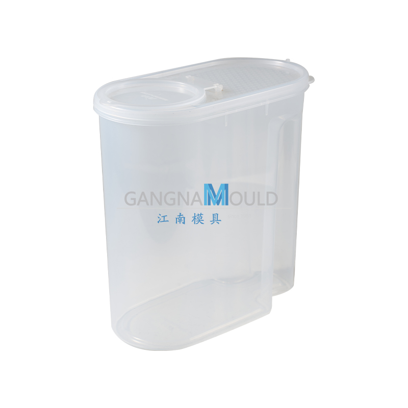 JN-535 Dry Food Flour Cereal Dispenser Kitchen Storage Plastic Tank Mold