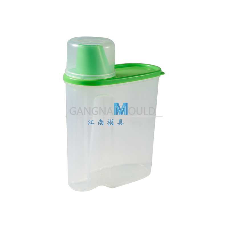JN-536 Dry Food Flour Cereal Dispenser Kitchen Storage Plastic Tank Mold