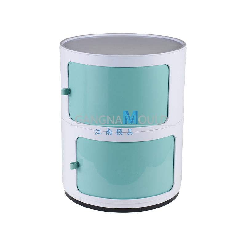 JN-524 Small round storage cabinet injection mold