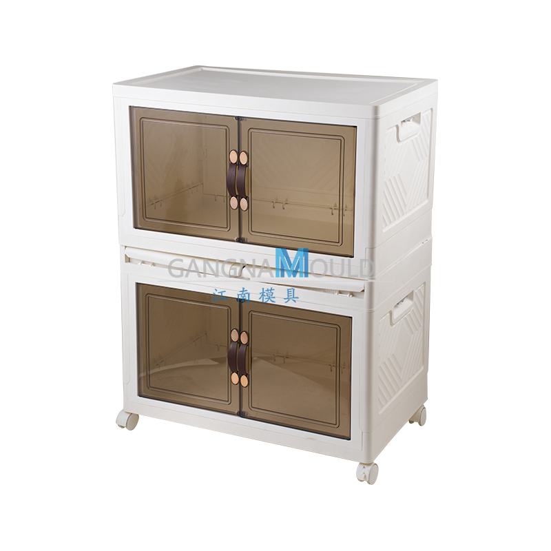 JN-500 Stackable storage box plastic injection mold