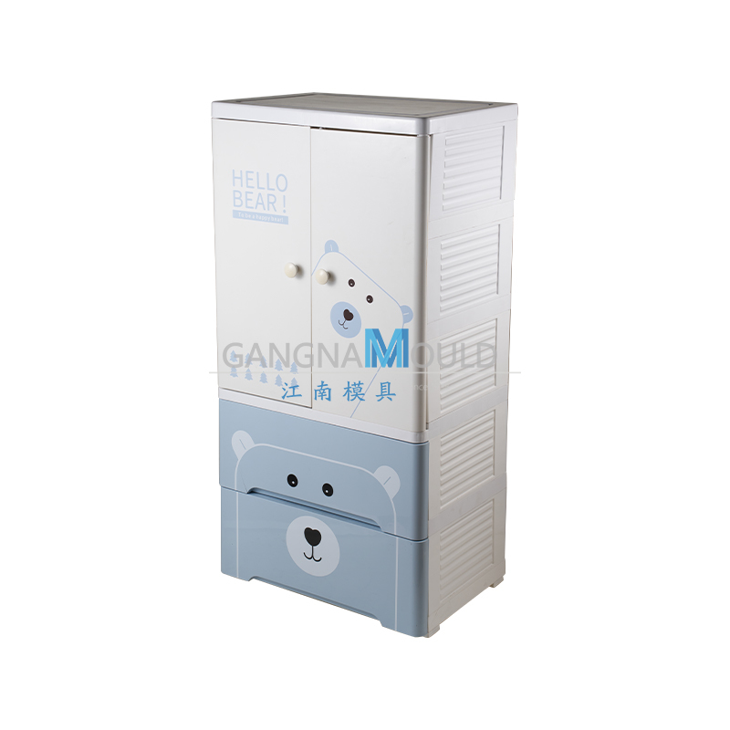 JN-495 Plastic children's clothing drawer storage cabinet mold