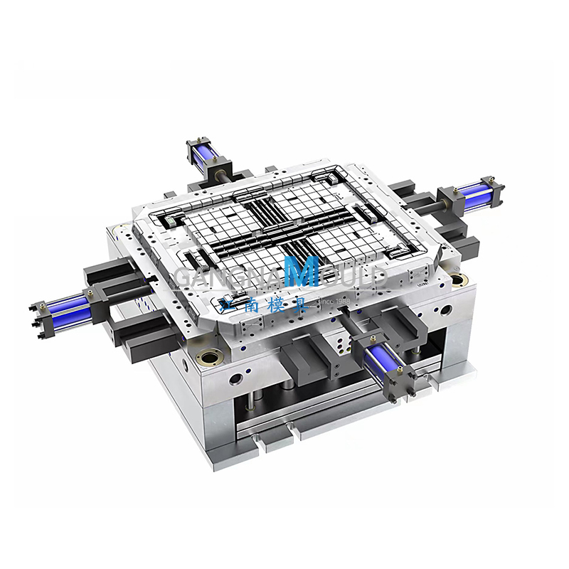 JN-073 Heavy duty injection mold single-sided pallet mold